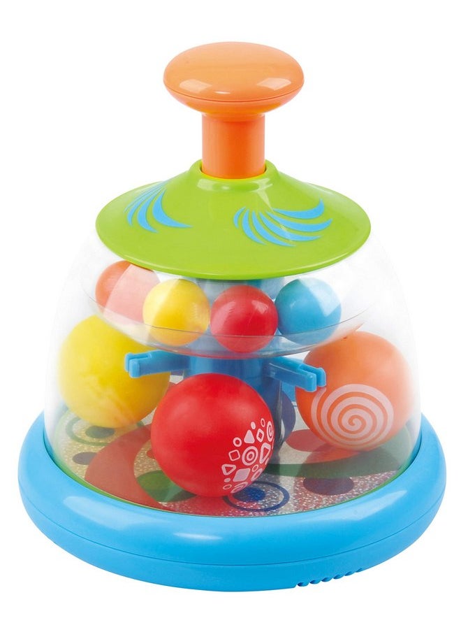 Play Popping Ball Dome Toy - Ball Popper Toys Tumble Top - Spinning Popping Make Colorful Balls Pop and Fly - Gift for 6 Month Plus Newborn Babies Infants, 1609