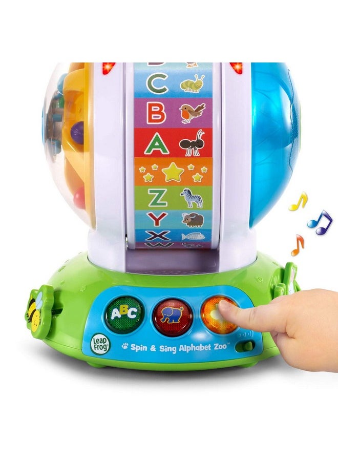 LeapFrog Toddler Spin & Sing Alphabet Zoo, Multicolor