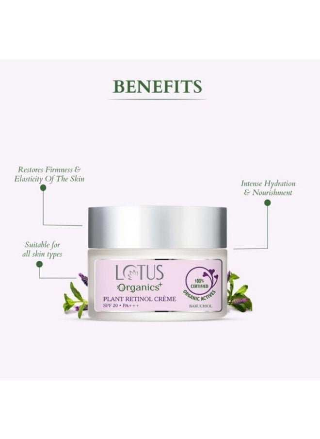 Lotus Organics+ Bakuchiol Plant Retinol Day Cream_30g + Night Cream_30g (Set of 2)
