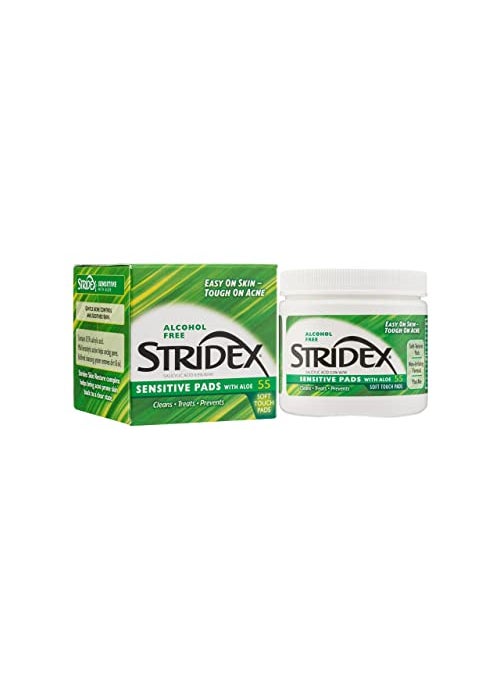 Stridex Daily Care Acne Pads with Aloe Sensitive Skin  55 ct