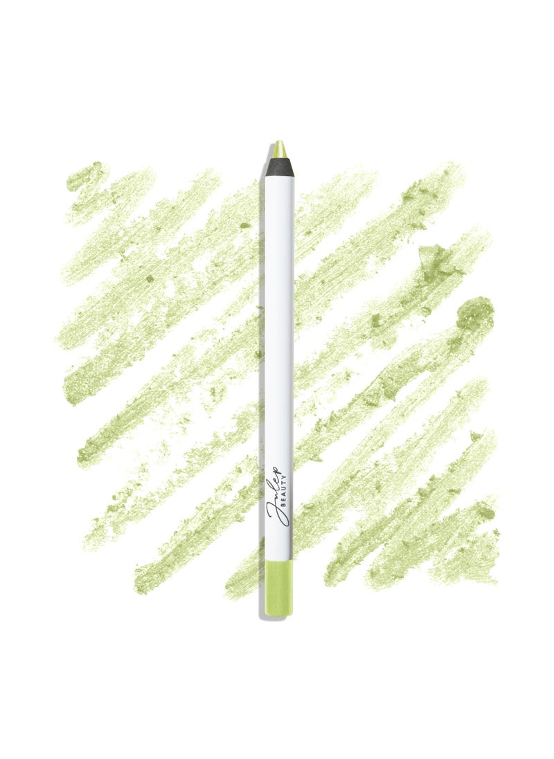 Julep When Pencil Met Gel Sharpenable MultiUse Longwear Eyeliner Pencil  Green Tea Shimmer  TransferProof  High Performance Liner