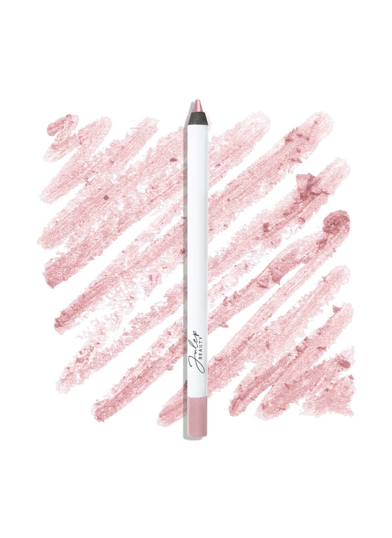 Julep When Pencil Met Gel Sharpenable MultiUse Longwear Eyeliner Pencil  Rose Pink Shimmer  TransferProof  High Performance Liner