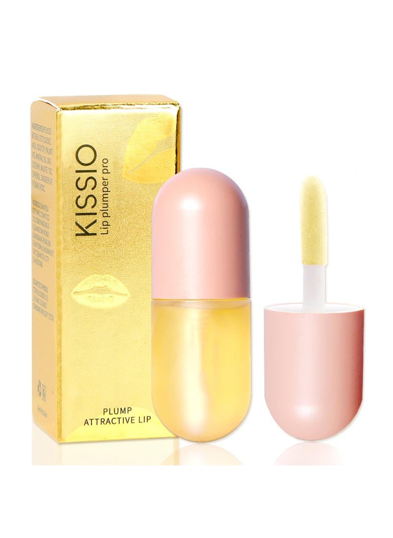 KISSIO Natural Lip PlumperLip Plumping Lip GlossLip Plumper GlossLip PlumperMoisturizing Reduce Fine Lines 55ml For Day Ues