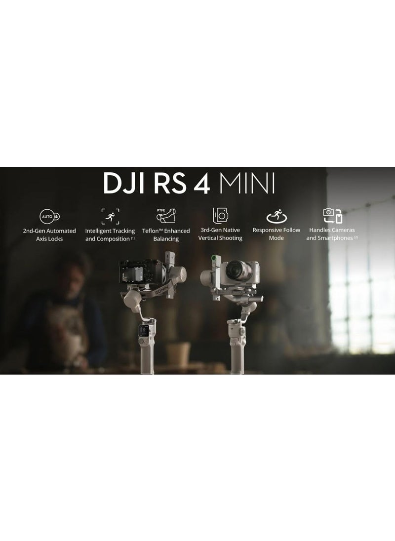 DJI RS4 Mini Handheld Gimbal Stabilizer
