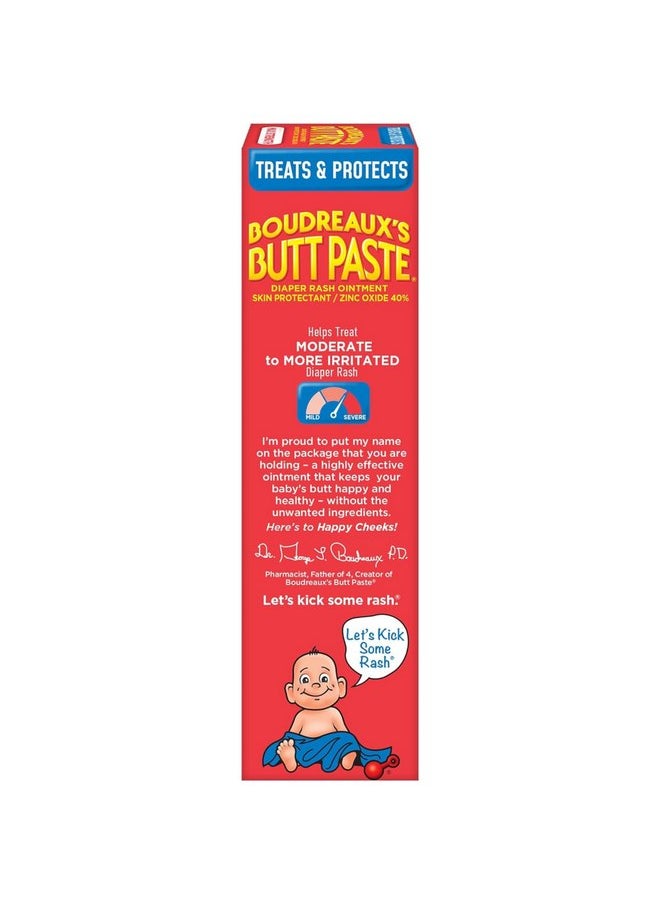 Boudreaux's Maximum Strength Butt Paste Ointment 4 oz (Pack of 6)