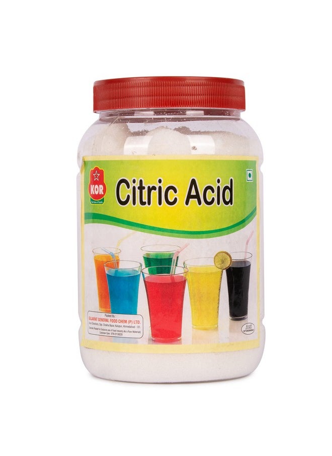 Citric Acid Crystals (Small), 800G (Pack 1) / Food Grade/Nimbusat/Tatri/Multiple Purpose/Nimbu Phool/Lemon Salt/Citric Acid Powder For Baking Making Malai Peda, Jalebi, Poha Chivda, Dhokla