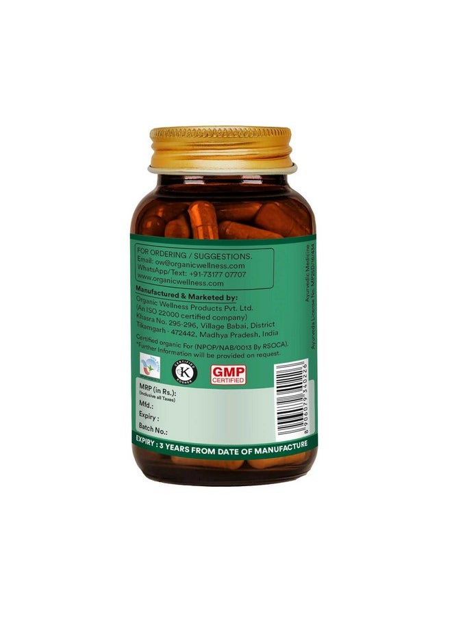 Heart Fit Supplement With,Arjuna Reetha & Moringa | Balance Cholesterol Level | Good For Healthy Heart And Blood Circulation - 90 Veg Capsules