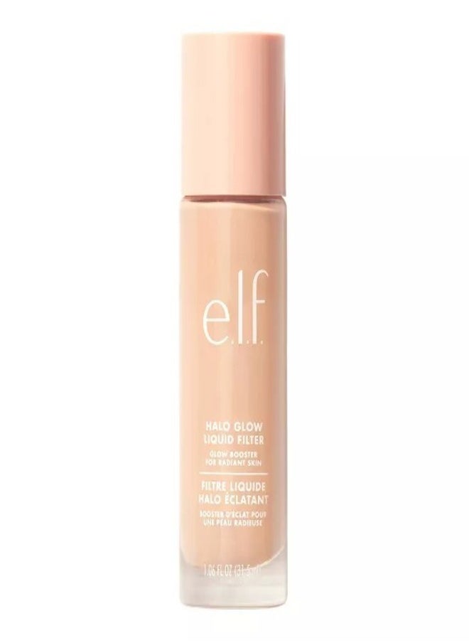 e.l.f. Halo Glow Liquid Filter Complexion Booster – Shade 1 Fair, 31.5ml | Illuminating Liquid Makeup for Radiant, Soft-Focus Glow | Infused with Hyaluronic Acid | Hydrating, Vegan & Cruelty-Free