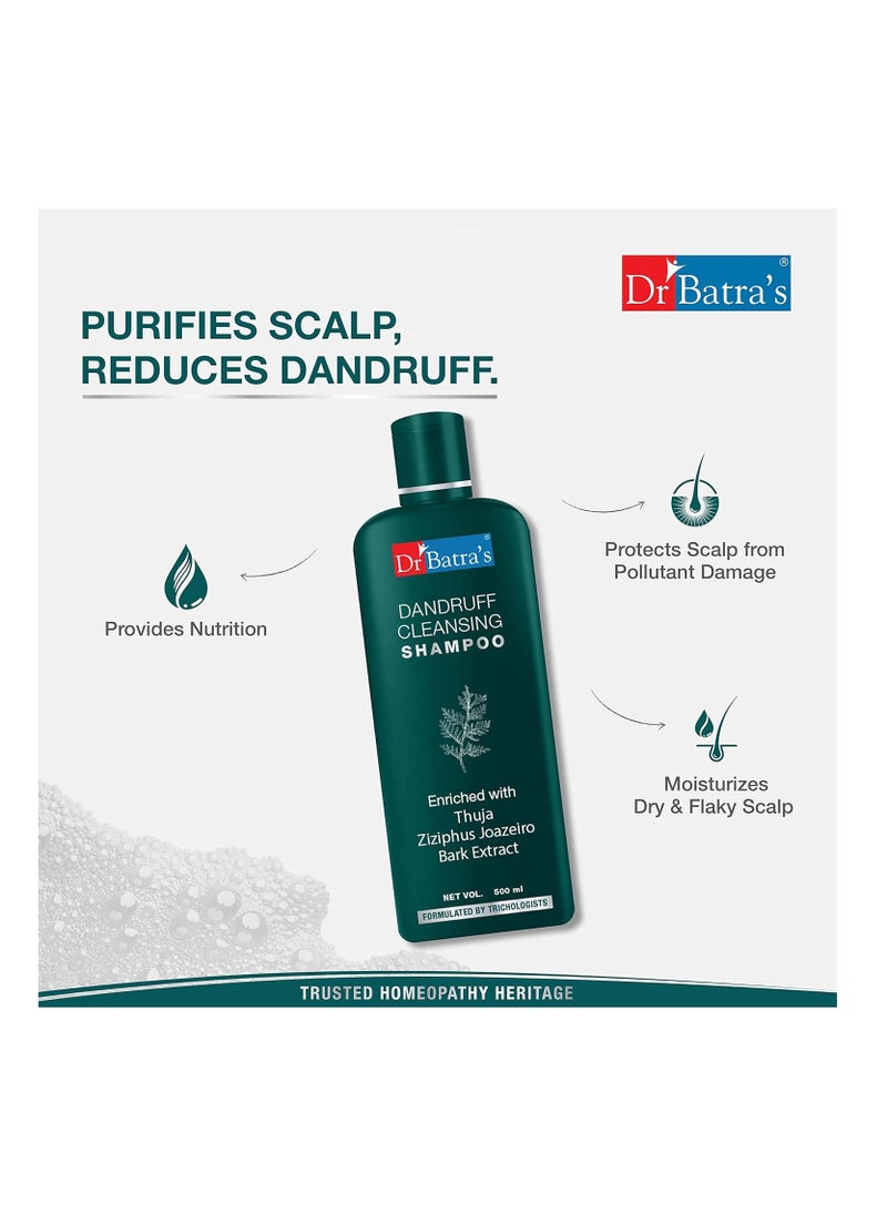 Dr Batra’s Dandruff Cleansing Shampoo 500 ml
