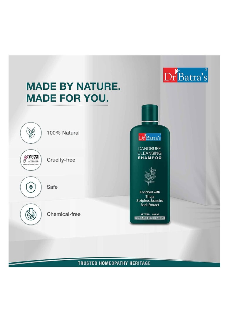 Dr Batra’s Dandruff Cleansing Shampoo 500 ml