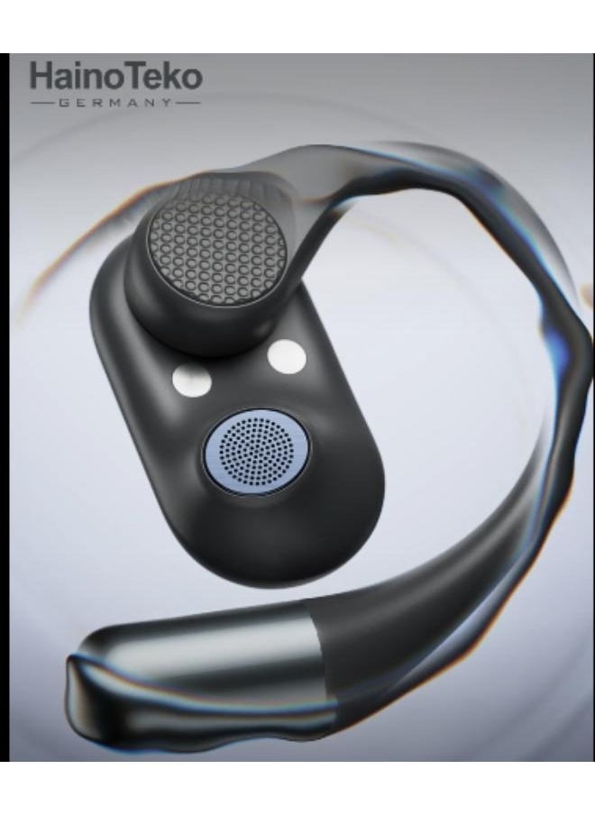 OpenFit Bluetooth Earphones with High-Quality Sound, Super Clear Mic, and Touch Controls – Stylish & Comfortable White Wireless Earbuds for Music, Calls, and Sports