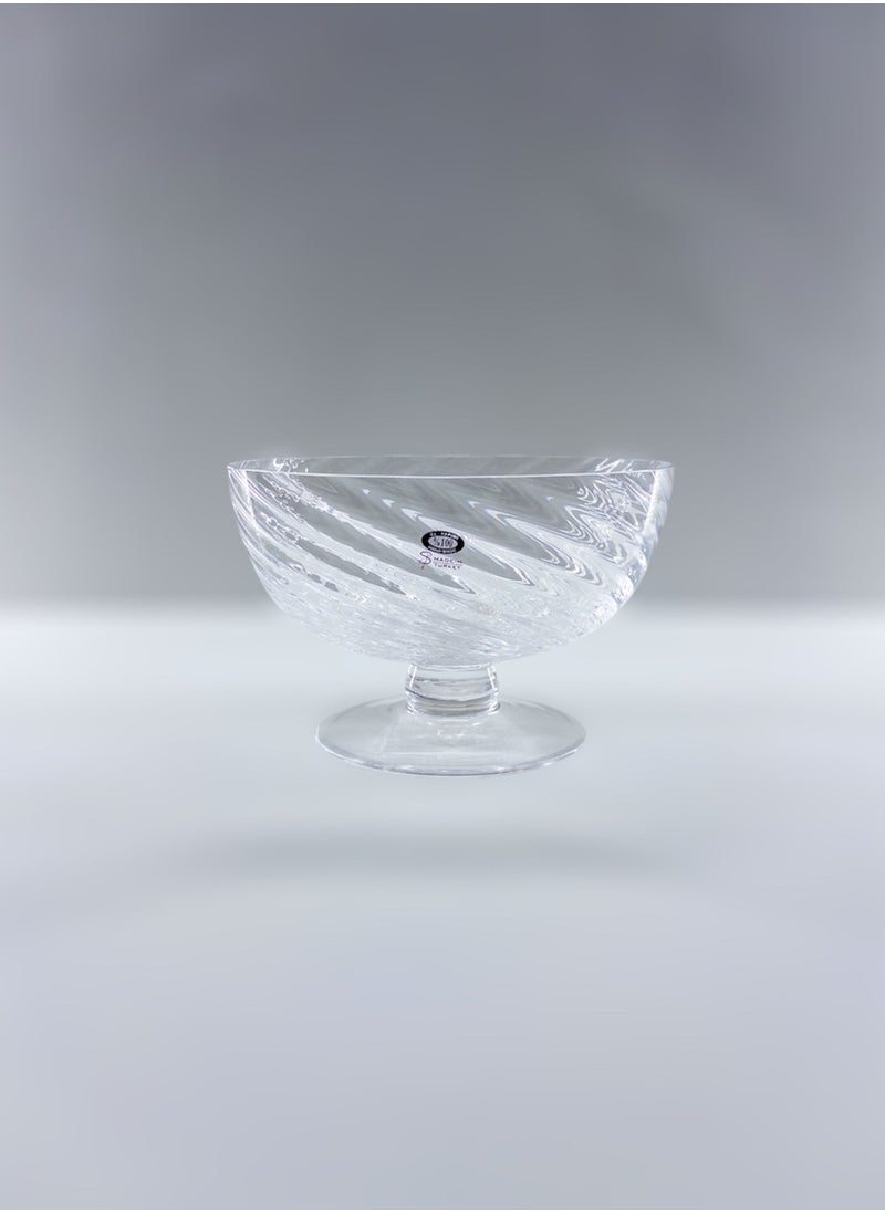 Gift Leydi Design Serving, Salad, Presentation Bowl Handmade Glass