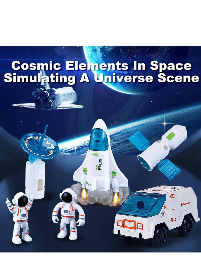 Railcar,Space Orbit Set,Exciting Toy for Boys and Girls,The to Stimulate Imagination and Have Fun with Spaceships