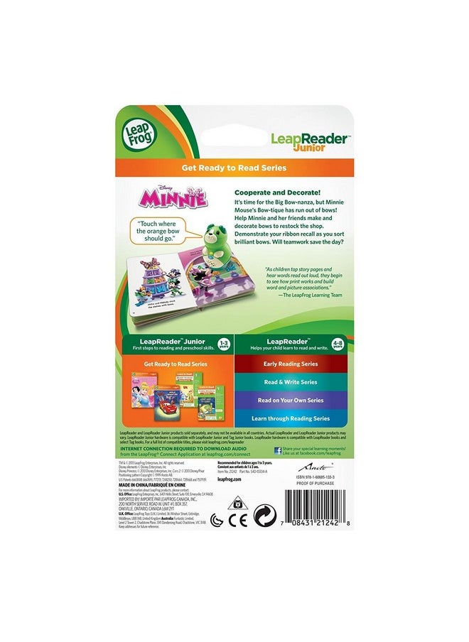 Leapfrog Tag Junior Minnies Bow-Tiques Girls, Multi Color