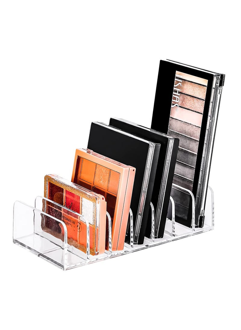 Eyeshadow Makeup Palette Cosmetic Organizer  Waterproof Eyeshadow Organizer for Eye Makeup PaletteBathroom Countertop7 Sections 1PCSSmall