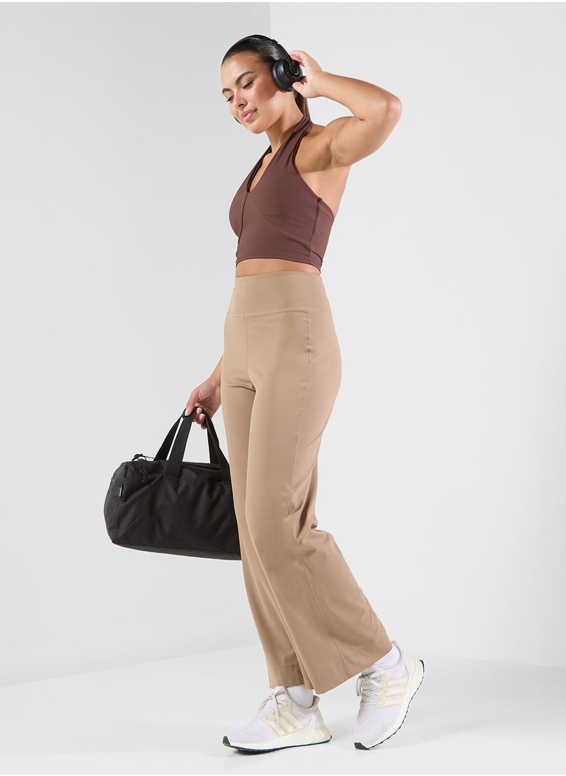 Halter Neck Seamless Sports Bra
