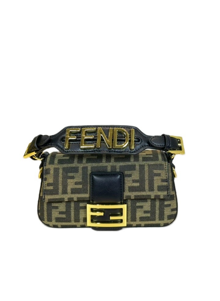 Baguette Leather Shoulder Bag