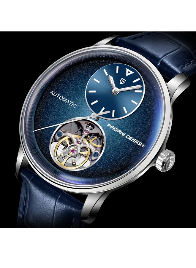 Business Men's High-End Atmospheric Watches, Fashionable And Simple Men's Watches, Chronograph Quartz Movement Watches, Leather Straps, Waterproof Watches