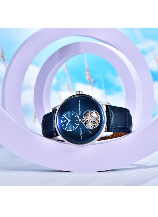 Business Men's High-End Atmospheric Watches, Fashionable And Simple Men's Watches, Chronograph Quartz Movement Watches, Leather Straps, Waterproof Watches