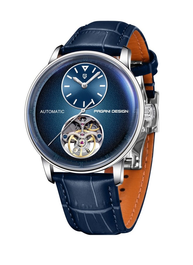 Business Men's High-End Atmospheric Watches, Fashionable And Simple Men's Watches, Chronograph Quartz Movement Watches, Leather Straps, Waterproof Watches
