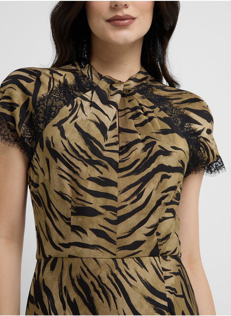 Animal Print Dress
