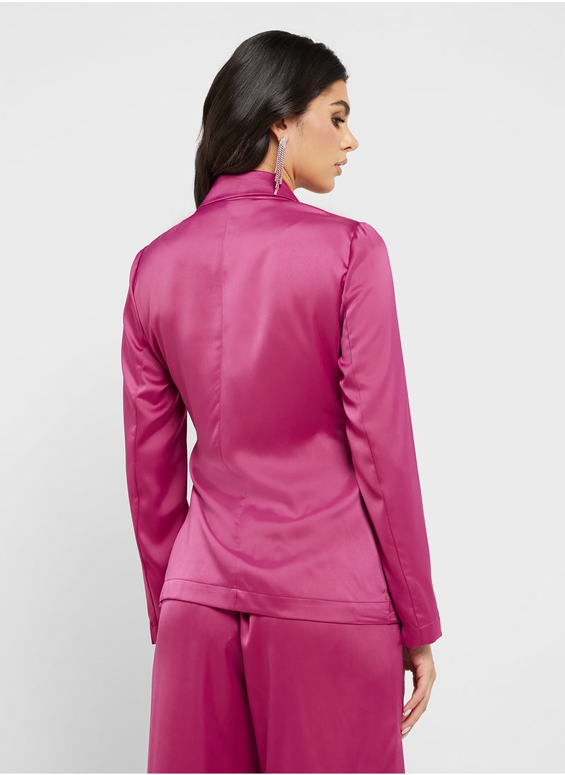 Vmflowi Knot Detail Wrap Blazer