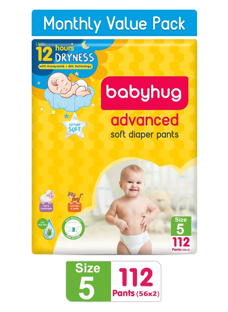 Babyhug Monthly Value Pack of Advanced Pant Style Size 5 - 112 Pieces