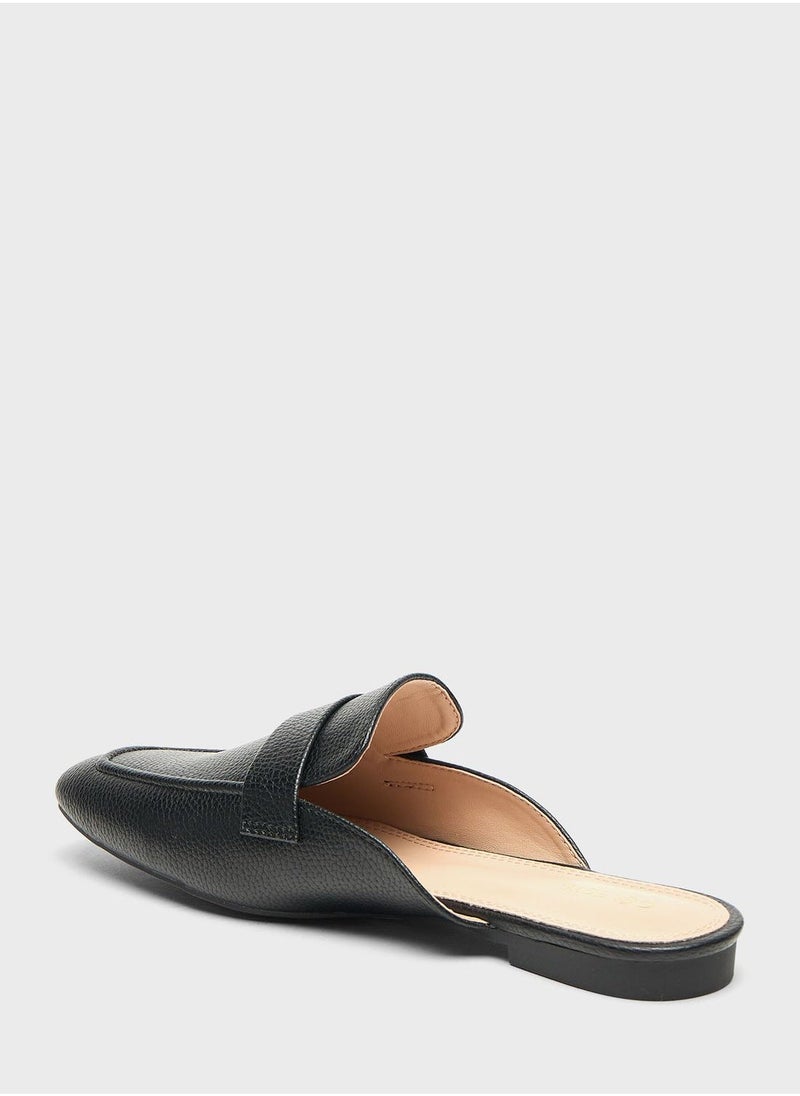 Wide Toe Slip Ons