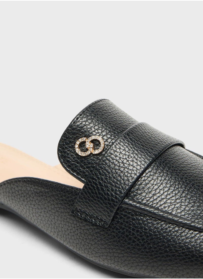 Wide Toe Slip Ons