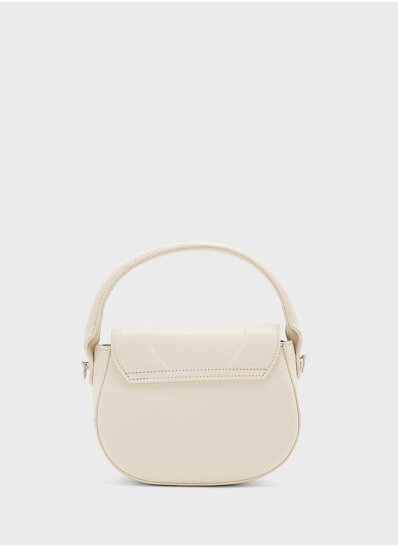 Curved Shape Satchel Bag