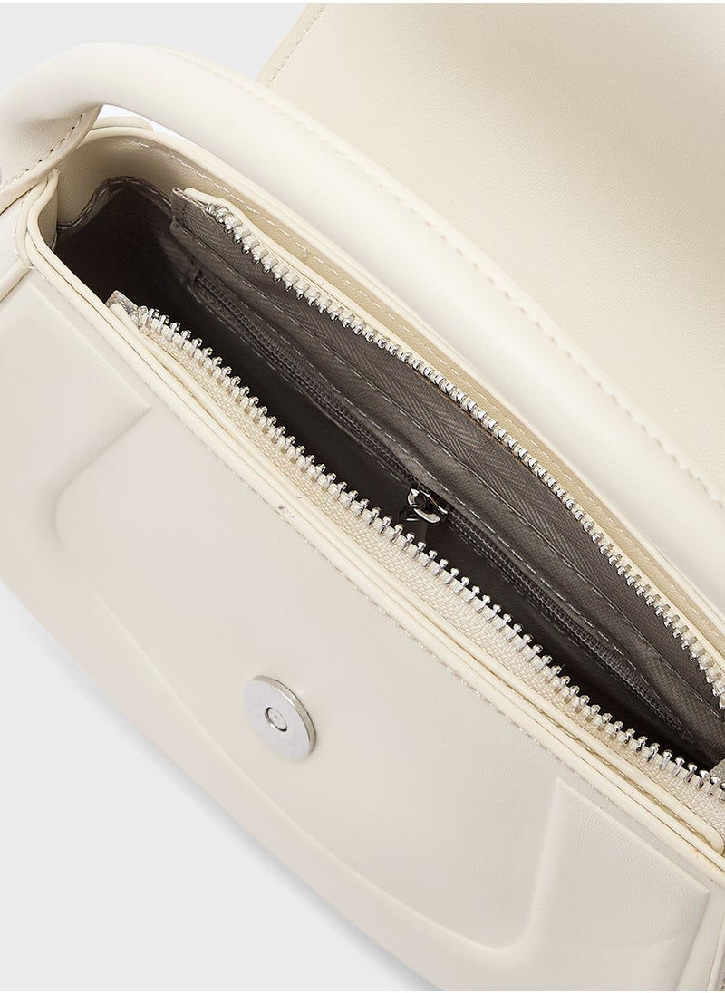 Curved Shape Satchel Bag