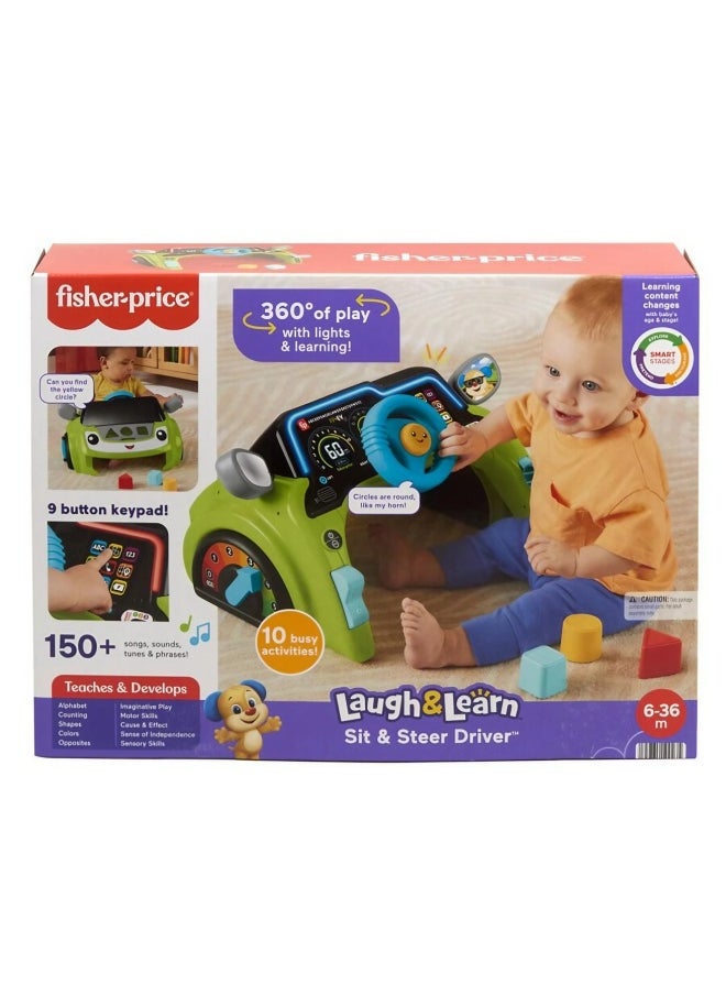 Fisher-Price Laugh & Learn Sit & Steer Driver