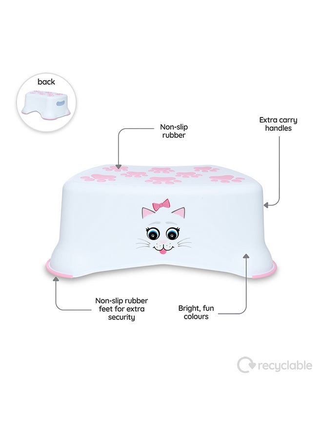 Safe, Non-Slip Step Stool For Kids – Fun And Functional Design For Potty Training