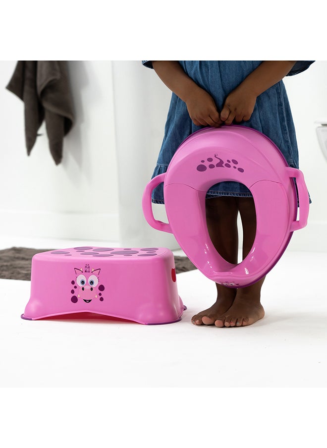 Safe, Non-Slip Step Stool For Kids – Fun And Functional Design For Potty Training