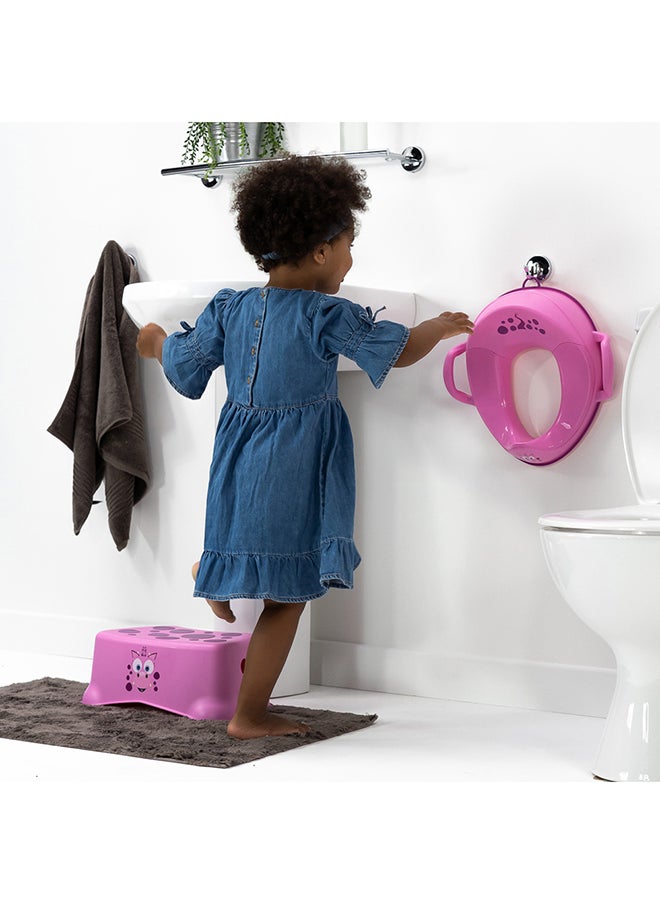 Safe, Non-Slip Step Stool For Kids – Fun And Functional Design For Potty Training