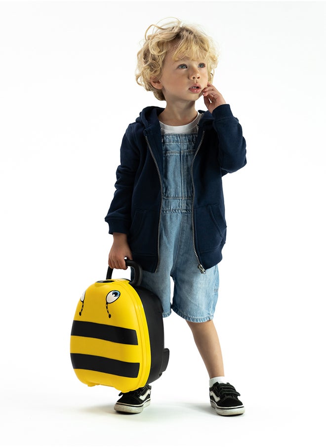 Portable, Leak-Proof Kids Potty With Secure Lock And Comfy Seat – Yellow/Black Design