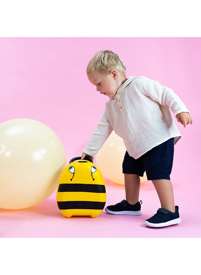 Portable, Leak-Proof Kids Potty With Secure Lock And Comfy Seat – Yellow/Black Design