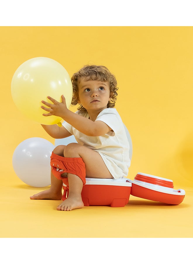 Portable, Leak-Proof Kids Potty With Secure Lock And Comfy Seat – Adorable Fox Design