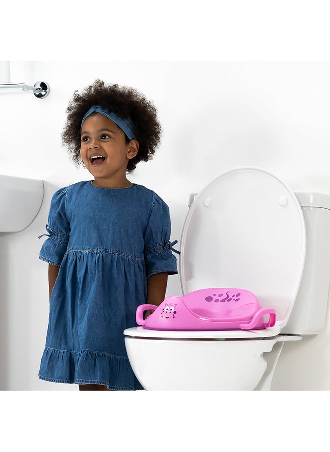My Little Trainer Seat - Pink Dragon Enchanting Toilet Training Seat For Kids – Fun, Secure And Portable