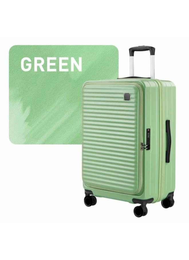 28inch Hardshell Checked Luggage ABS Lightweight 4 Double Wheeled Suitcase with Built-In TSA Type Lock