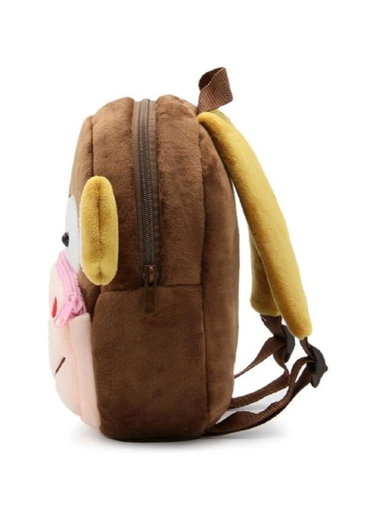 Blue Tree Kid's School Bagpack 3-5 Years 11 litres Cartoons Soft Toy Bag Gift for Kids