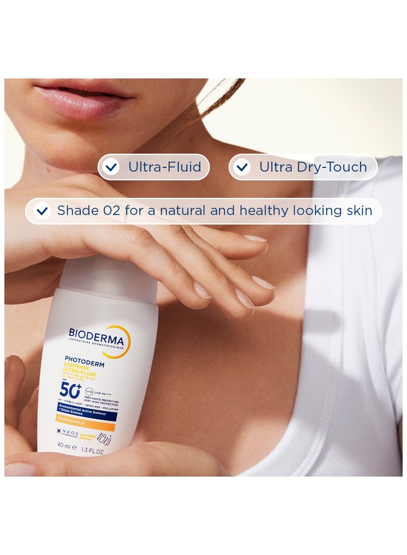 Photoderm Xdefense Ultra fluid SPF50+ T02 Light 40ml