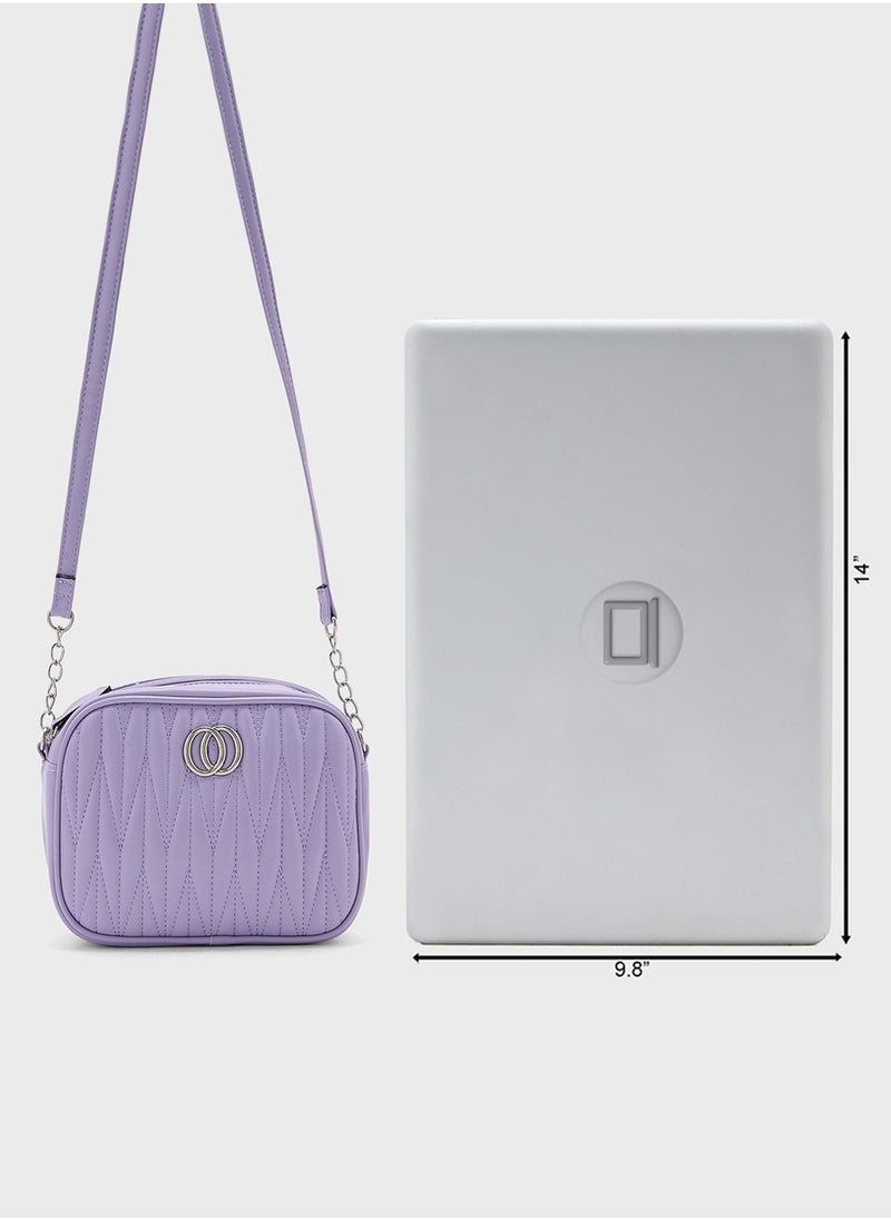 Quilted Crossbody Bag