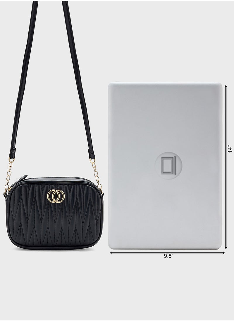 Quilted Crossbody Bag