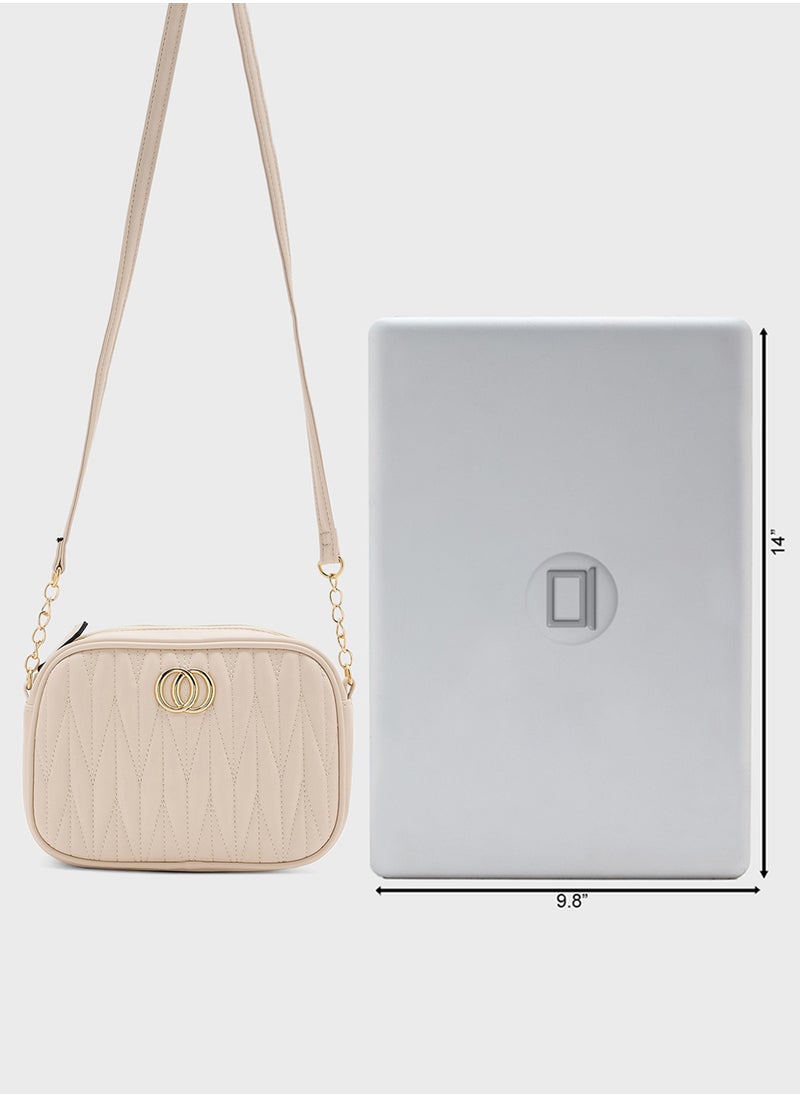 Quilted Crossbody Bag
