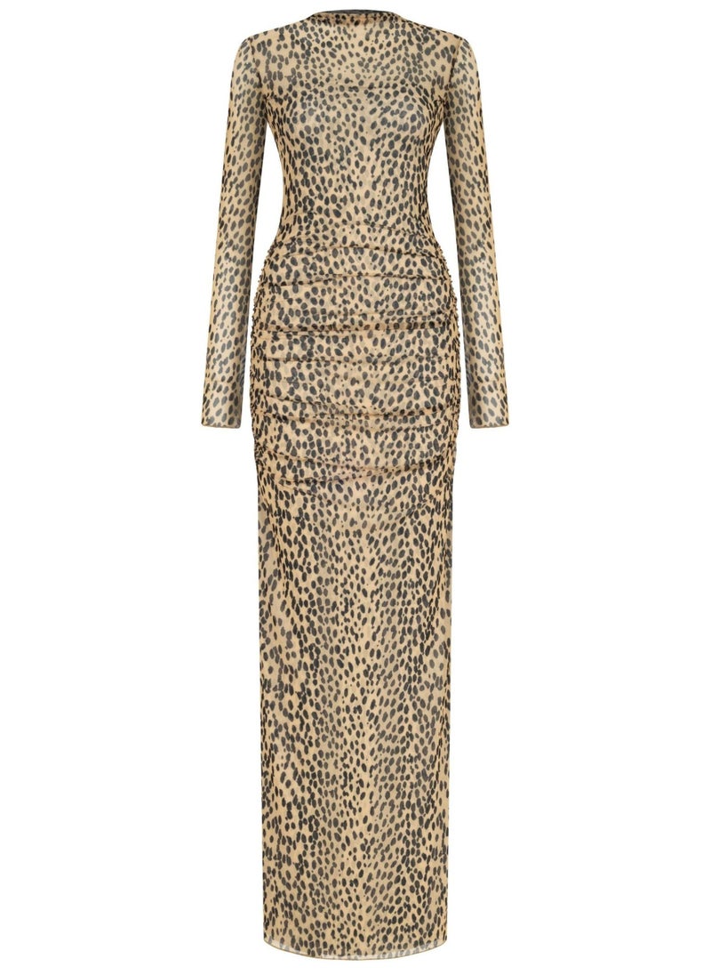 Leopard Print Dress