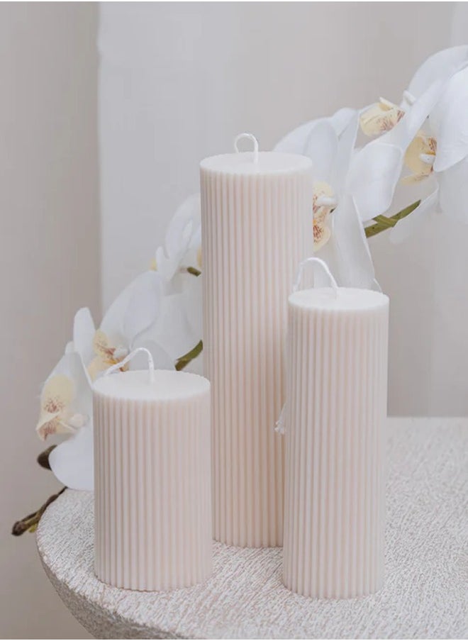 Trio Sculptural Candle