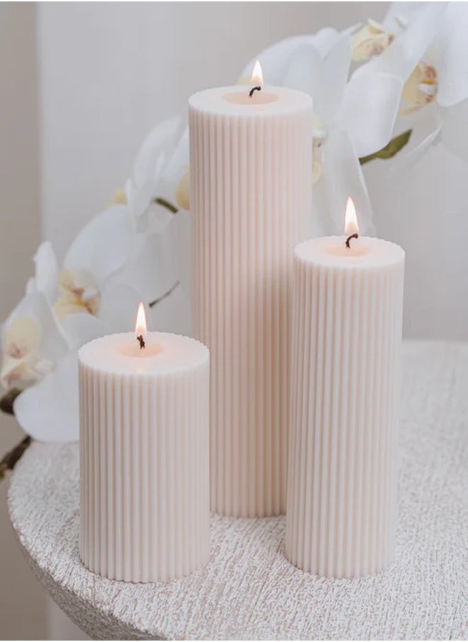 Trio Sculptural Candle