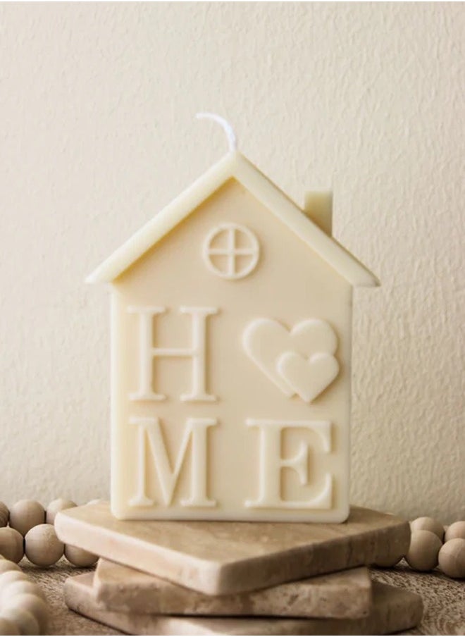 Home Sculptural Candle – Letter Block Decorative Candle for Home Styling