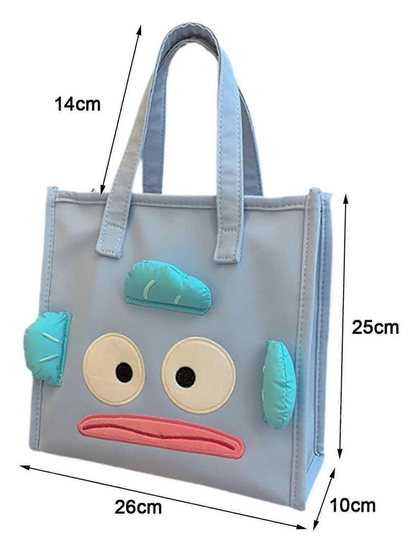 Cute Monster Face Tote Bag
